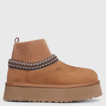 UGG Tazz Platform Knit - Chestnut