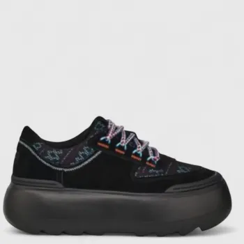 UGG Marin Mega Lace Sneaker - Braid/Black