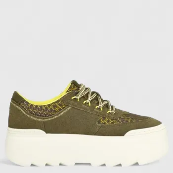 UGG Marin Mega Lace Sneaker - Khaki