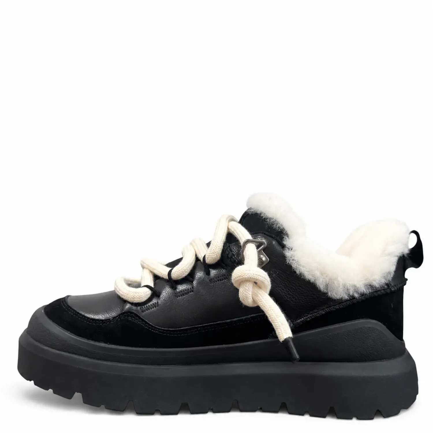 UGG Heritage Utility Trainer - Leather Black