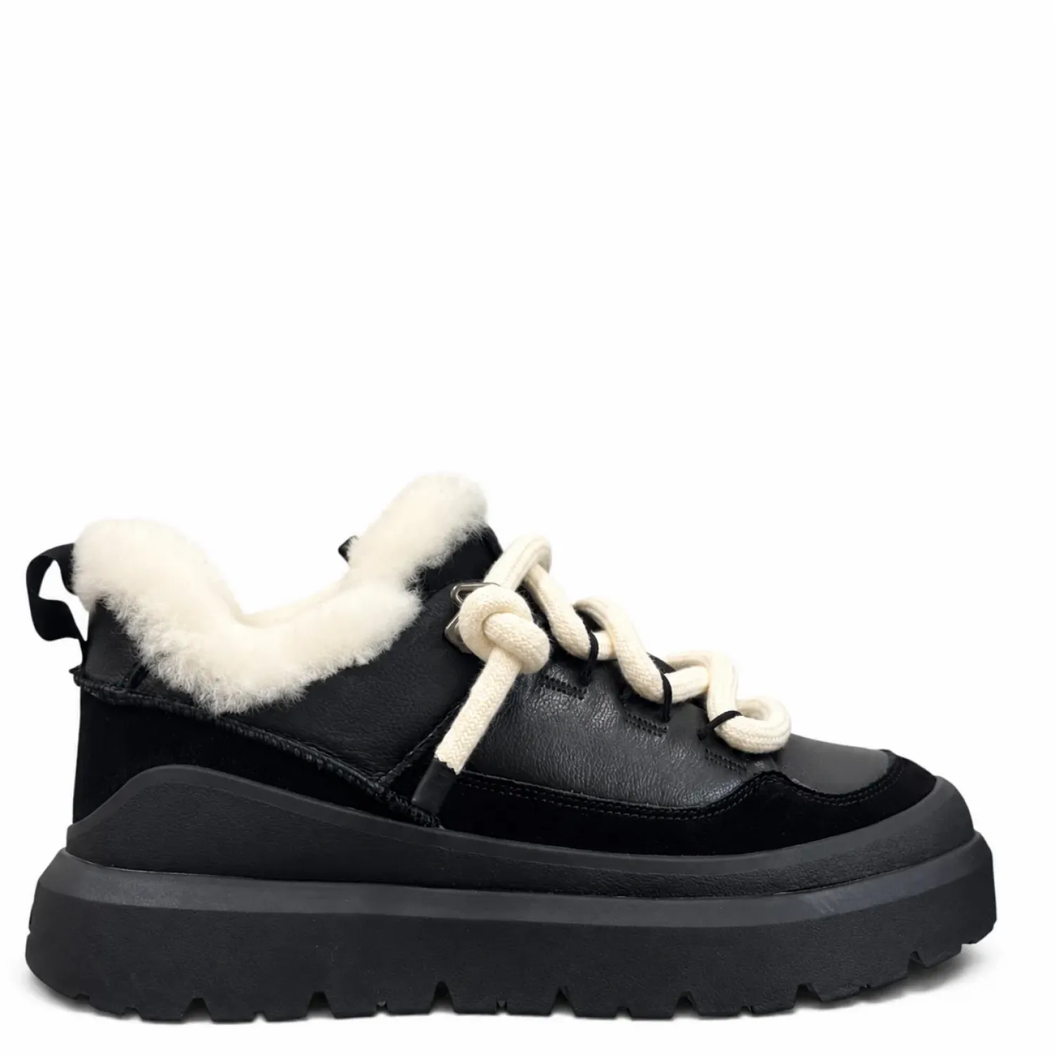 UGG Heritage Utility Trainer - Leather Black