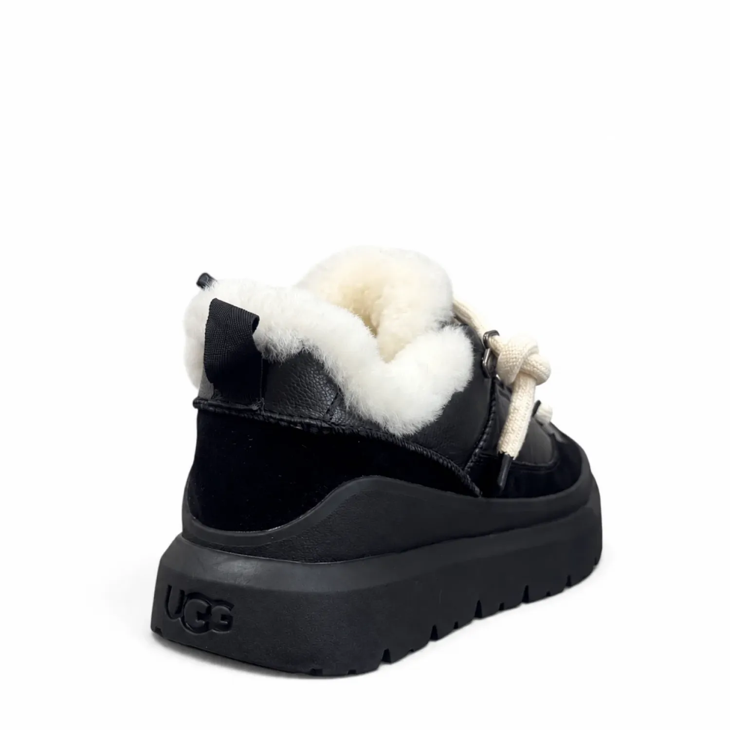 UGG Heritage Utility Trainer - Leather Black