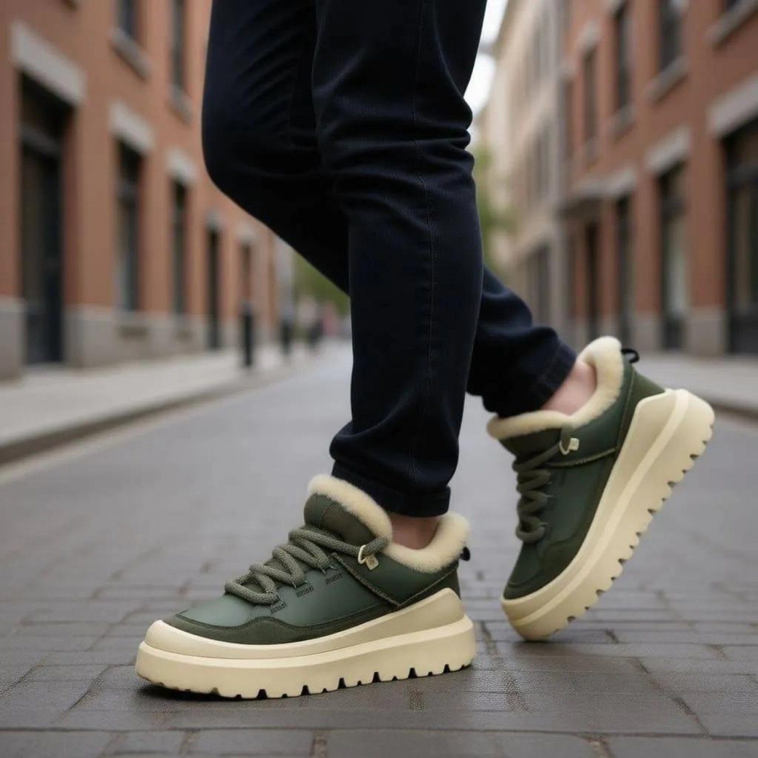 UGG Heritage Utility Trainer - Moss Green