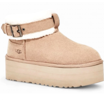 UGG ULTRA MINI BELTED ROLLER SAND