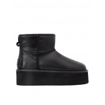 UGG Мини Platform Leather - Black